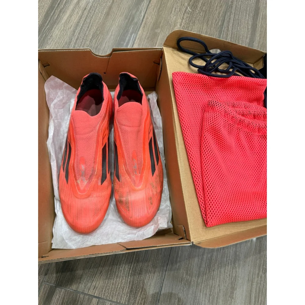 Preowned, Adidas F50 Elite Laceless soccer cleats,Vivid Horizon Pack,Mens size 7